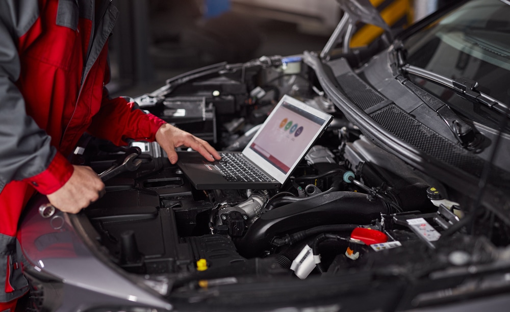 Proceso de realización de la prueba OBD en la ITV.